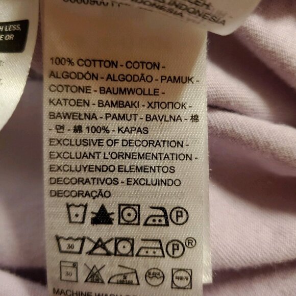 Levi's Box Tab Logo Tee Men's XL Lilac Purple EUC - Picture 6 of 6